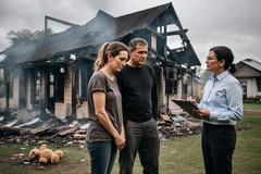 How to Deal With Insurance Adjuster After a House Fire