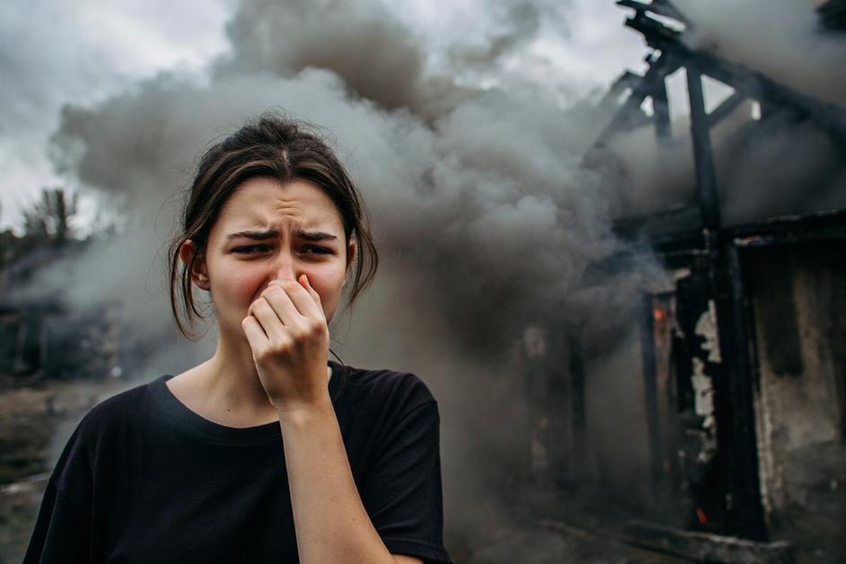Is the Smell of Smoke After a Fire a Risk to Breathe?