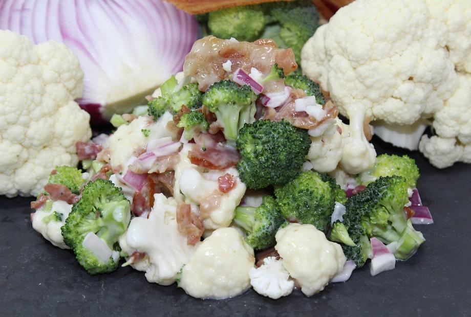 Broccoli Cauliflower Salad Base