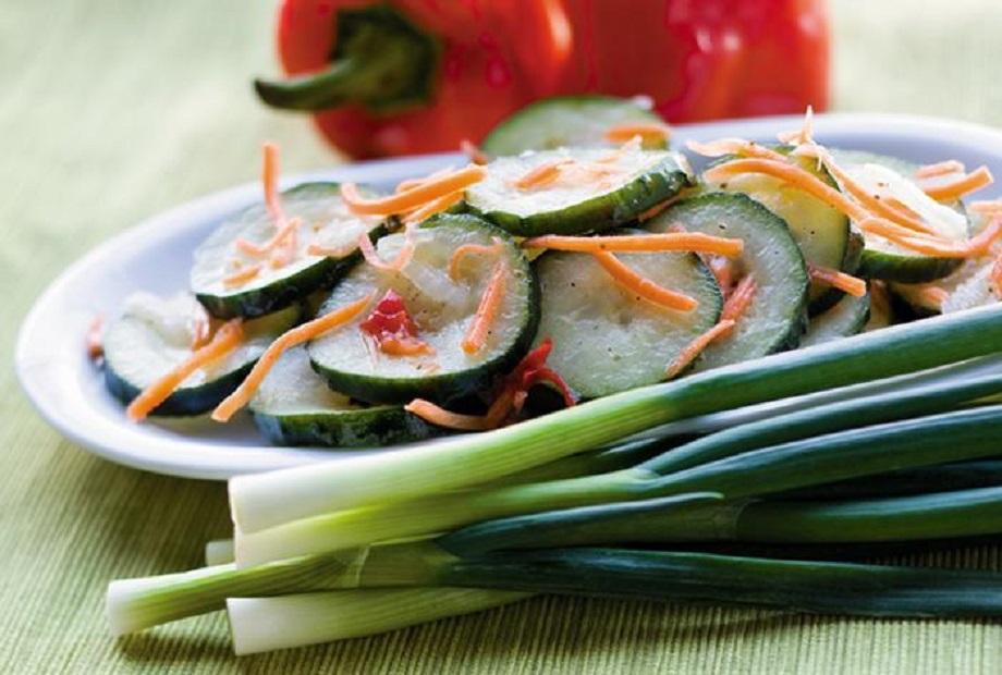 Sweet and Sour Cucumber Salad